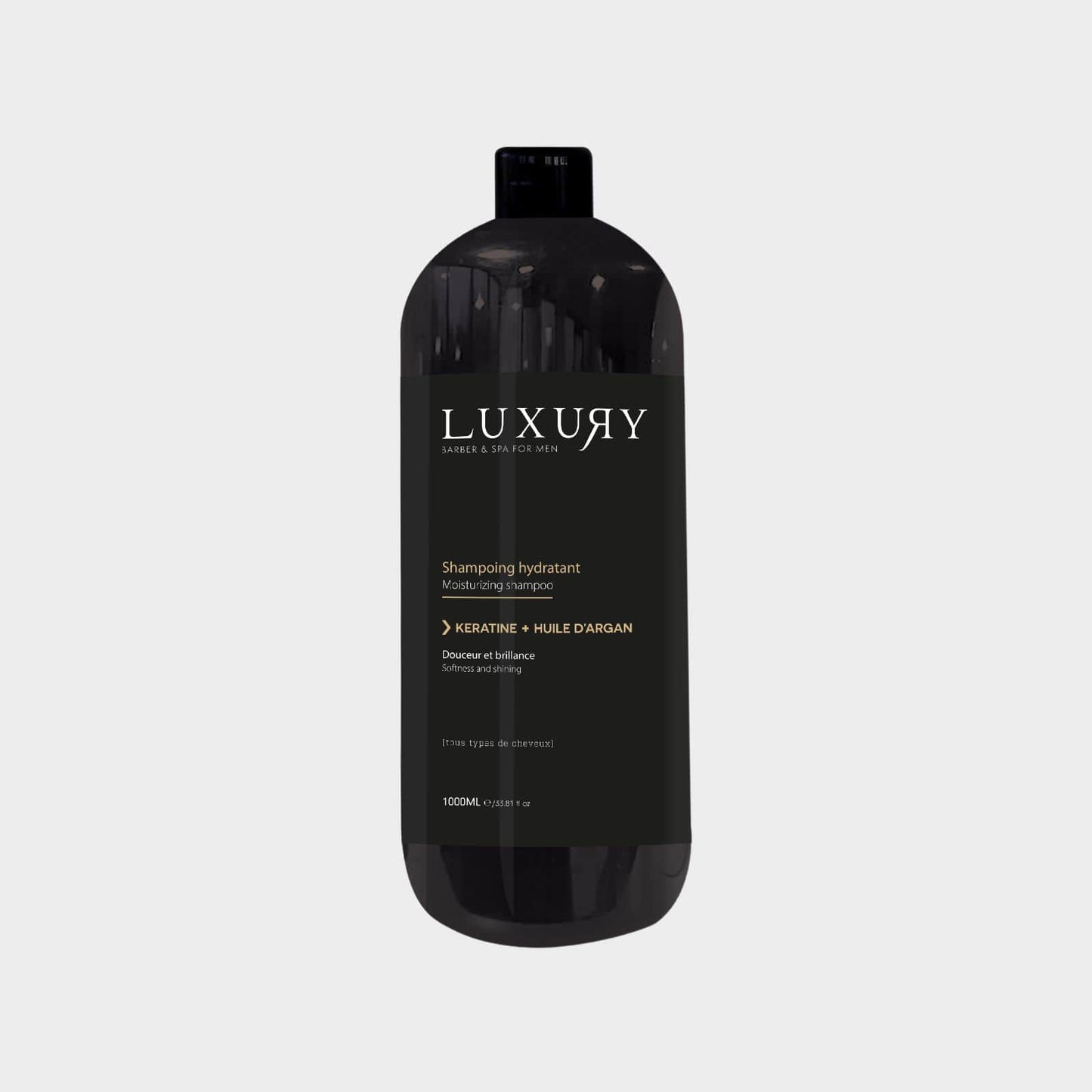 Shampoing Cheveux hydratant Keratine & Huile d'Argan