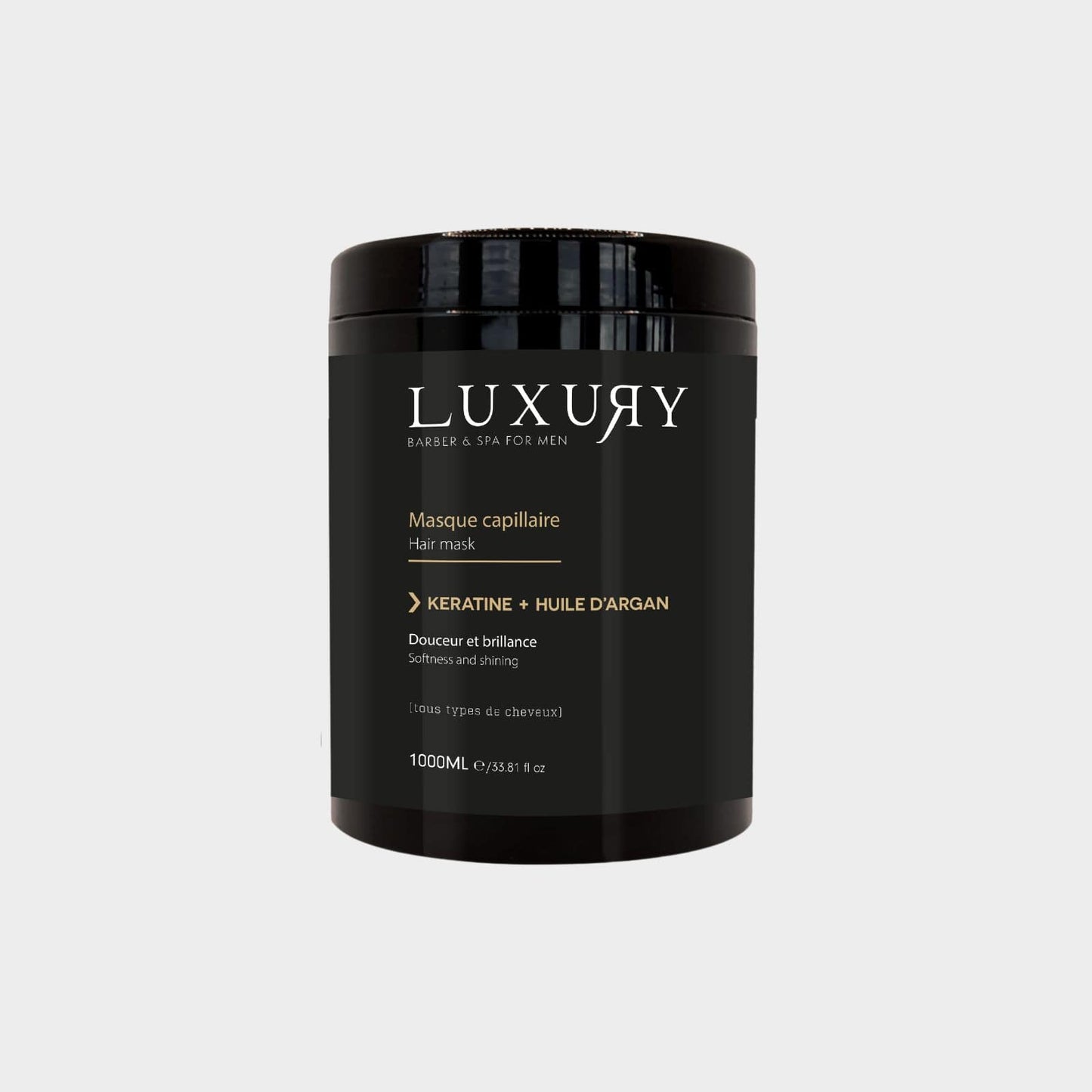 Masque Capillaire Keratine & Huile d'Argan
